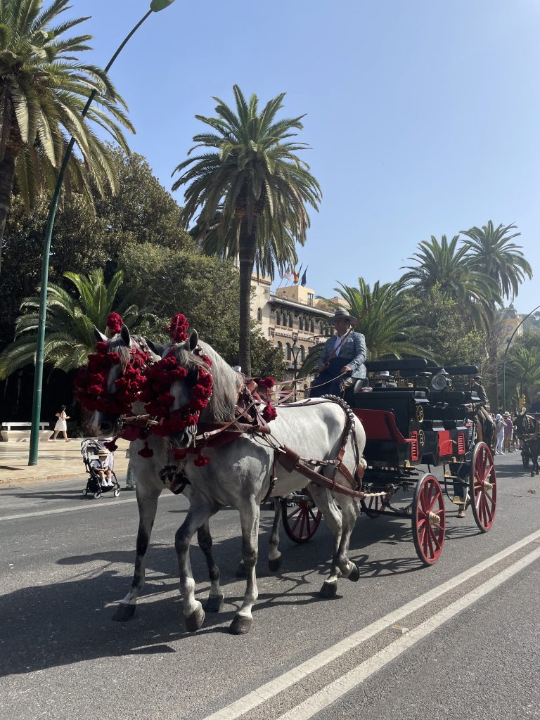 Feria zarándoklat a Paseo del Parque-n